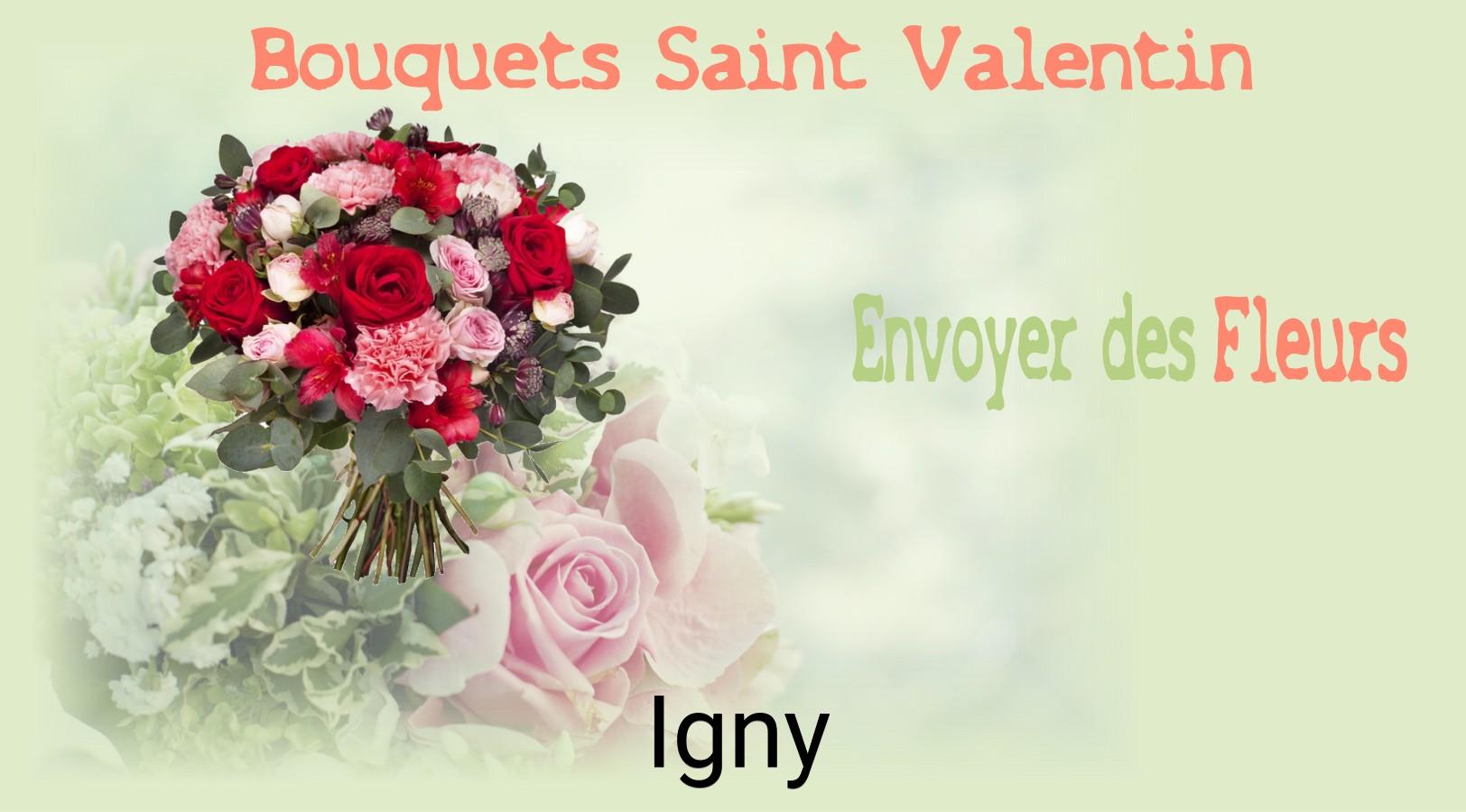 Roses de Saint-Valentin livrées à Igny